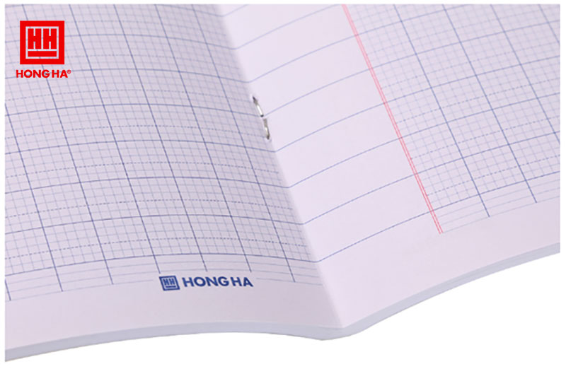 Mẫu giấy 5 ô ly dấu dòng - sản phẩm được ưa chuộng tại miền Trung và miền Nam