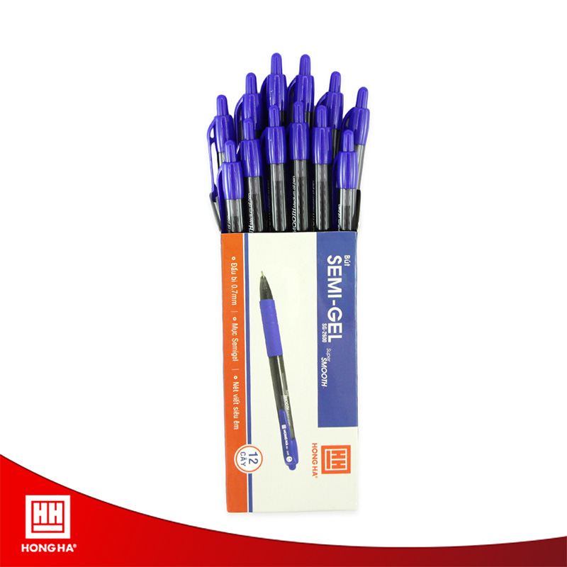 Dạng bút nắp bấm đem đến nhiều tiện lợi cho người sử dụng