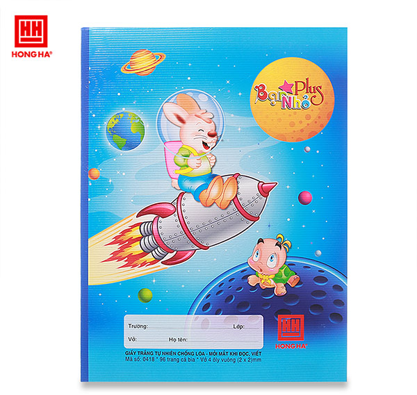 Mẫu vở Bạn nhỏ plus trẻ trung, đáng yêu
