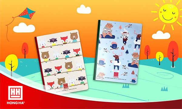 Vở kẻ ngang Hồng Hà cho cả 3 miền