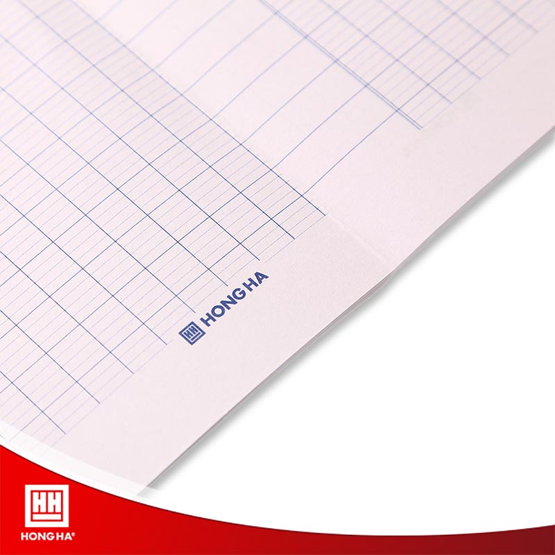 Mẫu giấy ô ly kẻ ngang Hồng Hà South Star Dreaming Bear 0749