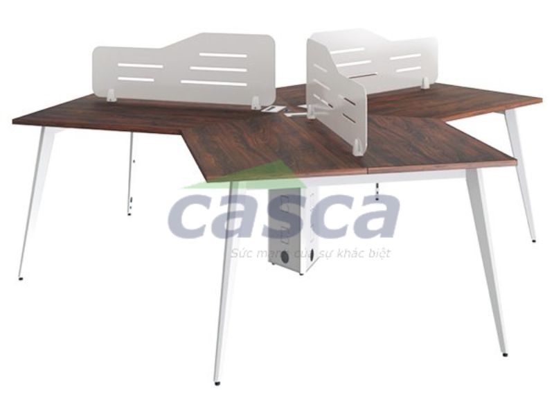 Bàn làm việc 3 chỗ ngồi liền nhau