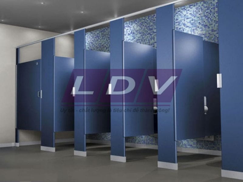 Các mẫu vách ngăn nhà vệ sinh composite thịnh hành