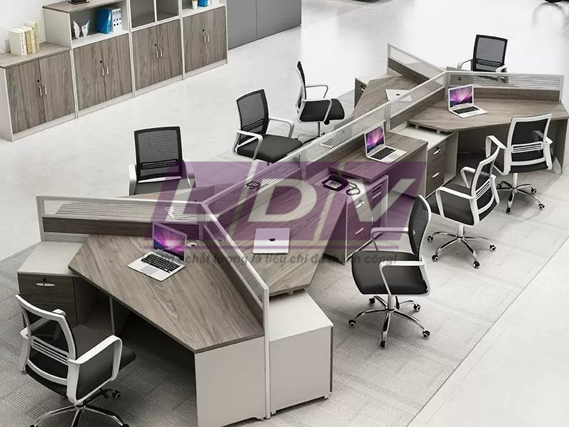 Chú ý khi lựa chọn bàn làm việc 8 người