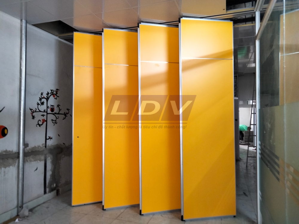 Công trình thực tế sử dụng vách ngăn di động