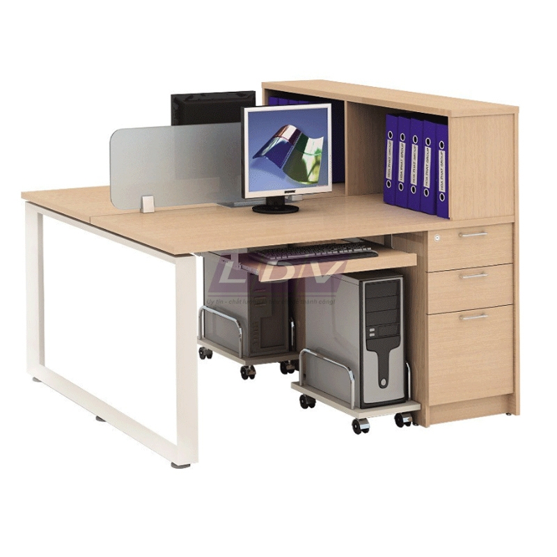 module bàn làm việc 2 người