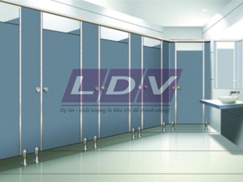 Nên sử dụng mẫu vách ngăn nhà vệ sinh chống nước nào?