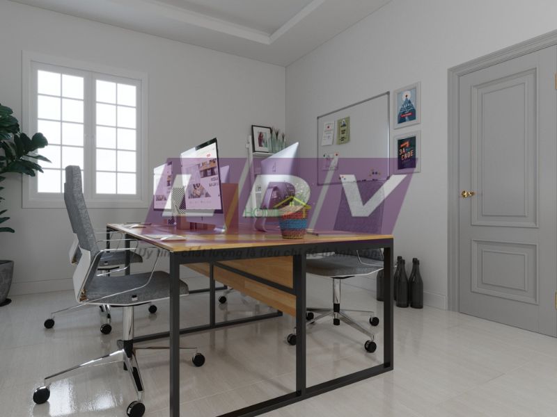 Nguyên tắc chọn module bàn làm việc 4 người