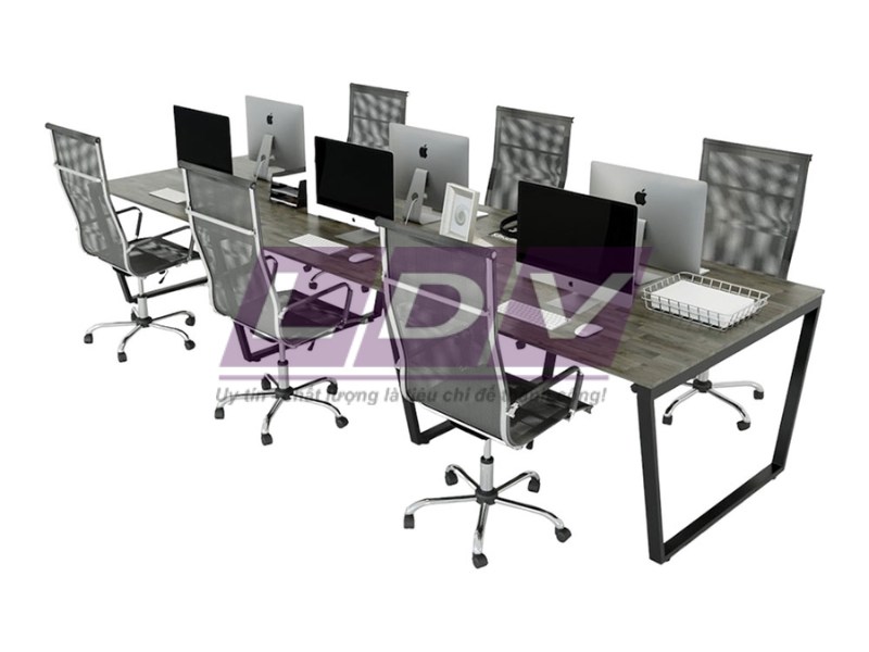 Ưu điểm của module bàn làm việc 6 người