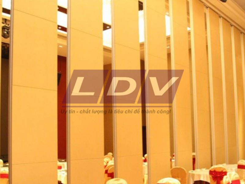 Vách ngăn bằng chất liệu nỉ