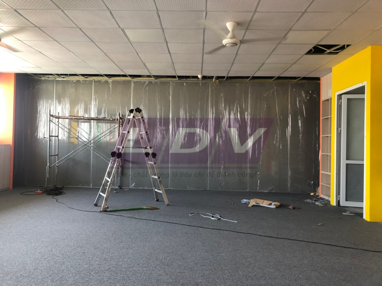 Công trình vách di động trường Đoàn Thị Điểm - Hưng Yên