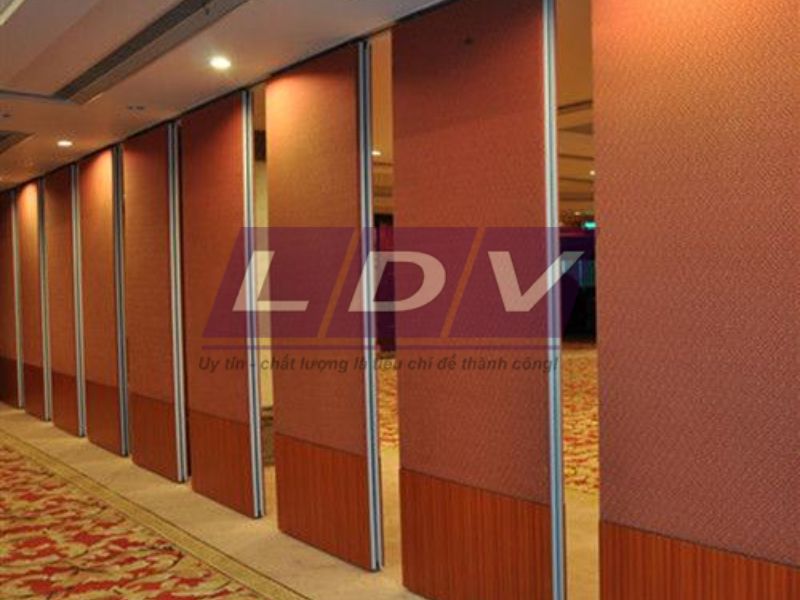 Vách ngăn di động nỉ