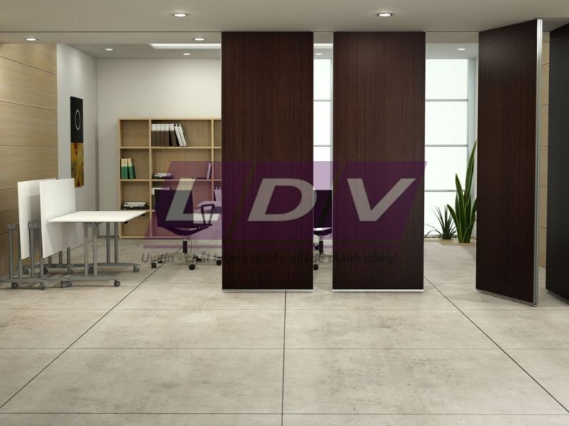 Vách ngăn di động nỉ