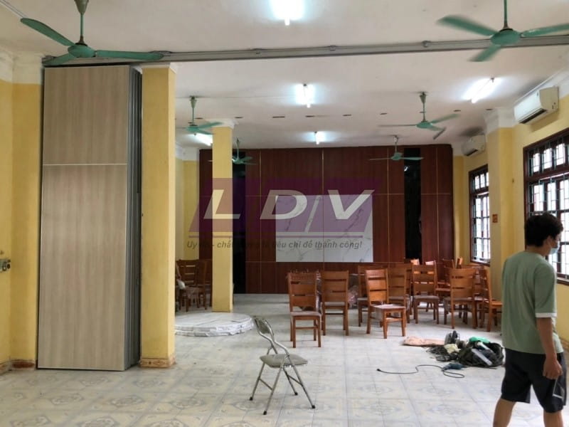 Vách ngăn di động UBND huyện Văn Quan, tỉnh Lạng Sơn