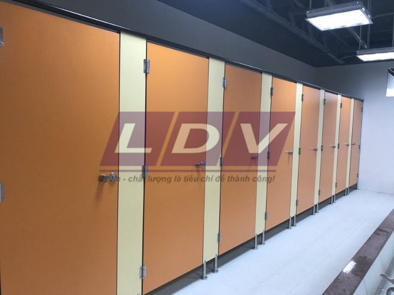 Vách ngăn nhà vệ sinh nhựa HDPE