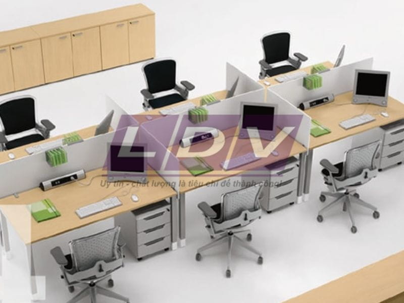 Văn phòng với thiết kế tối giản