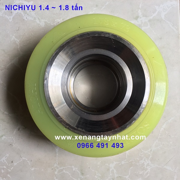 Bánh cân bằng xe nâng điện Nichiyu- PU 178x73
