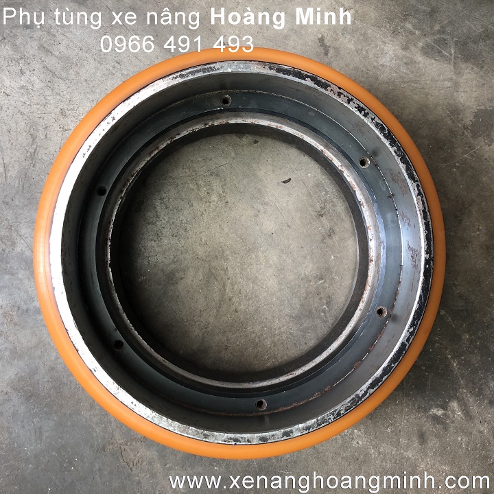 Bánh xe nâng điện, bánh xe PU 210x70