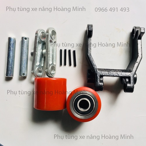 Cung cấp trọn bộ bánh xe nâng tay chính hãng - Phụ tùng xe nâng tay Hoàng Minh