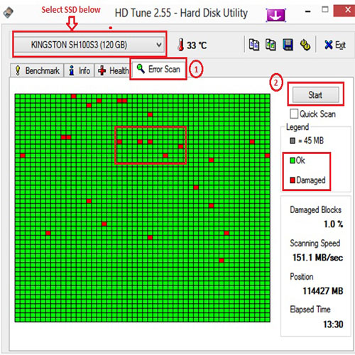 Bad ổ cứng là gì