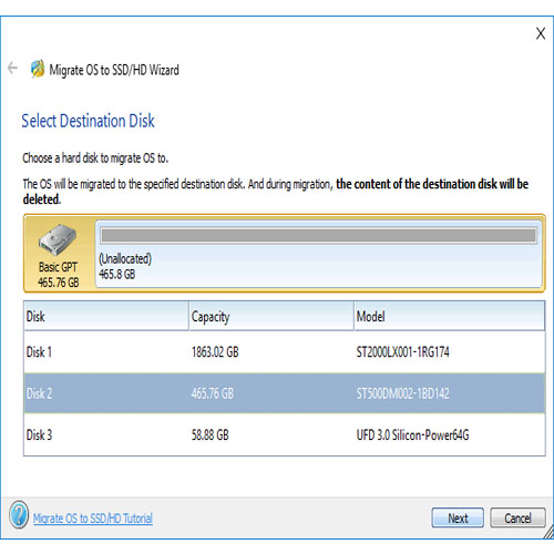Chuyển hệ điều hành Windows sang ổ cứng mới SSD Với Partition Wizard