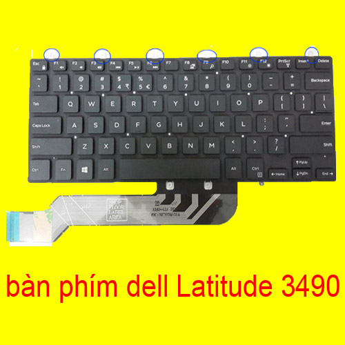 ban phim laptop dell 3490