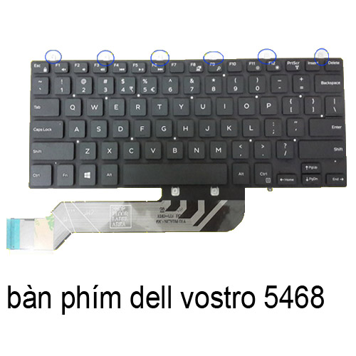 bàn phím laptop dell vostro 5468 P75G001