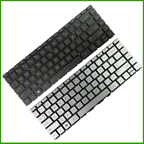 Bàn phím 14-CE màu đen, bạc