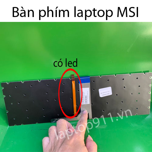 Bàn phím laptop MSI GF75