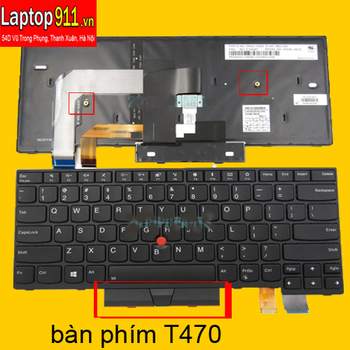 bàn phím lenovo T480