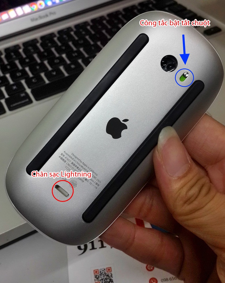 hướng dẫn dùng chuột apple magic mouse 2