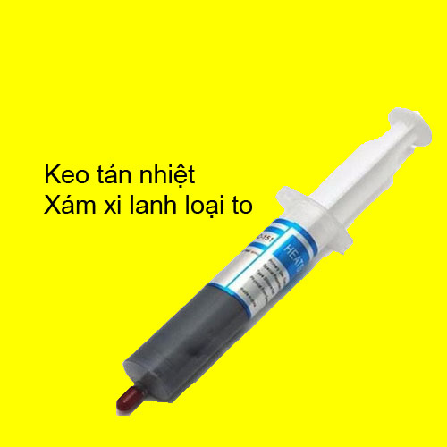 Keo tản nhiệt CPU Xám Xi lanh to