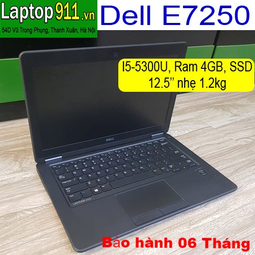 bán laptop cũ dell E7250