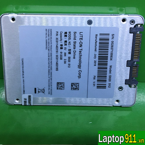 ổ cứng SSD 512gb liteon S920