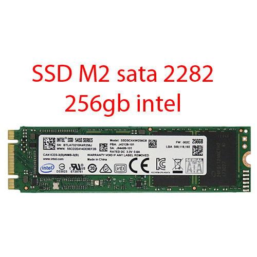 ổ cứng SSD M2 256gb intel sata 2282