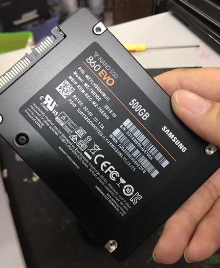 SSD 500gb samsung evo 860