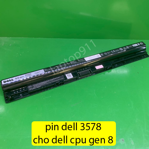 pin laptop dell 3576 3578 3478 3476
