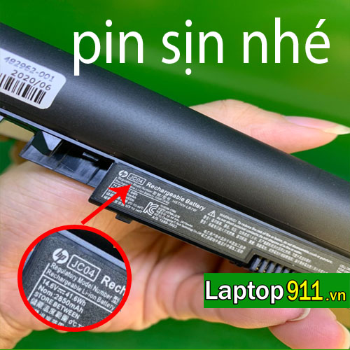 pin laptop hp 250 G6 4NV79PA JC04