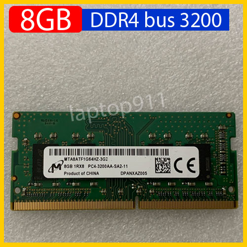 ram laptop 8gb bus 3200