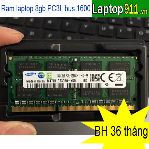 Ram laptop 8gb PC3L Samsung