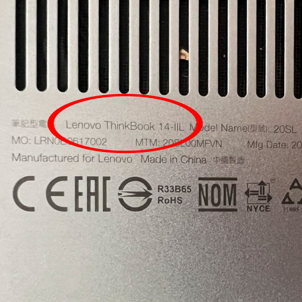 lenovo ThinkBook 14-IIL