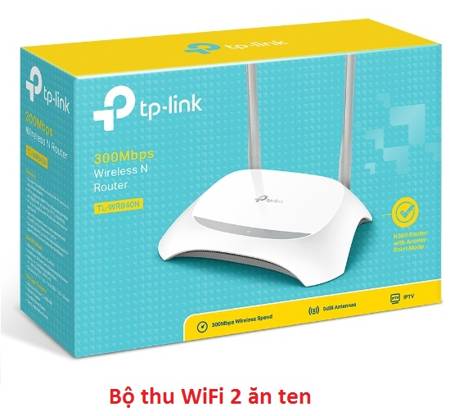 bộ phát WiFi TP Link 2 ăn ten chuẩn N