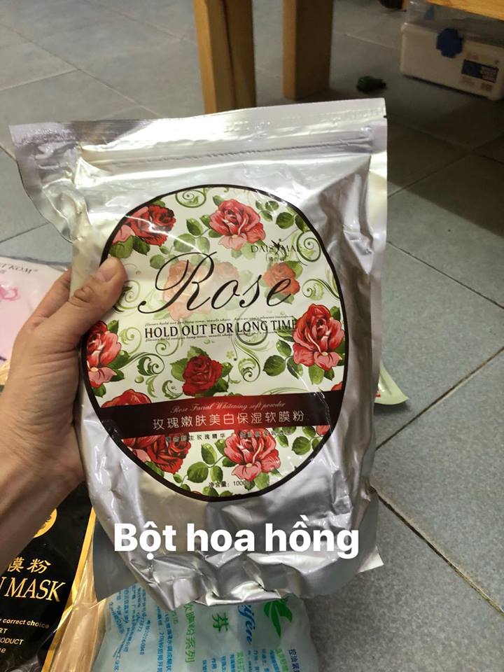 Bột mặt nạ hoa hồng