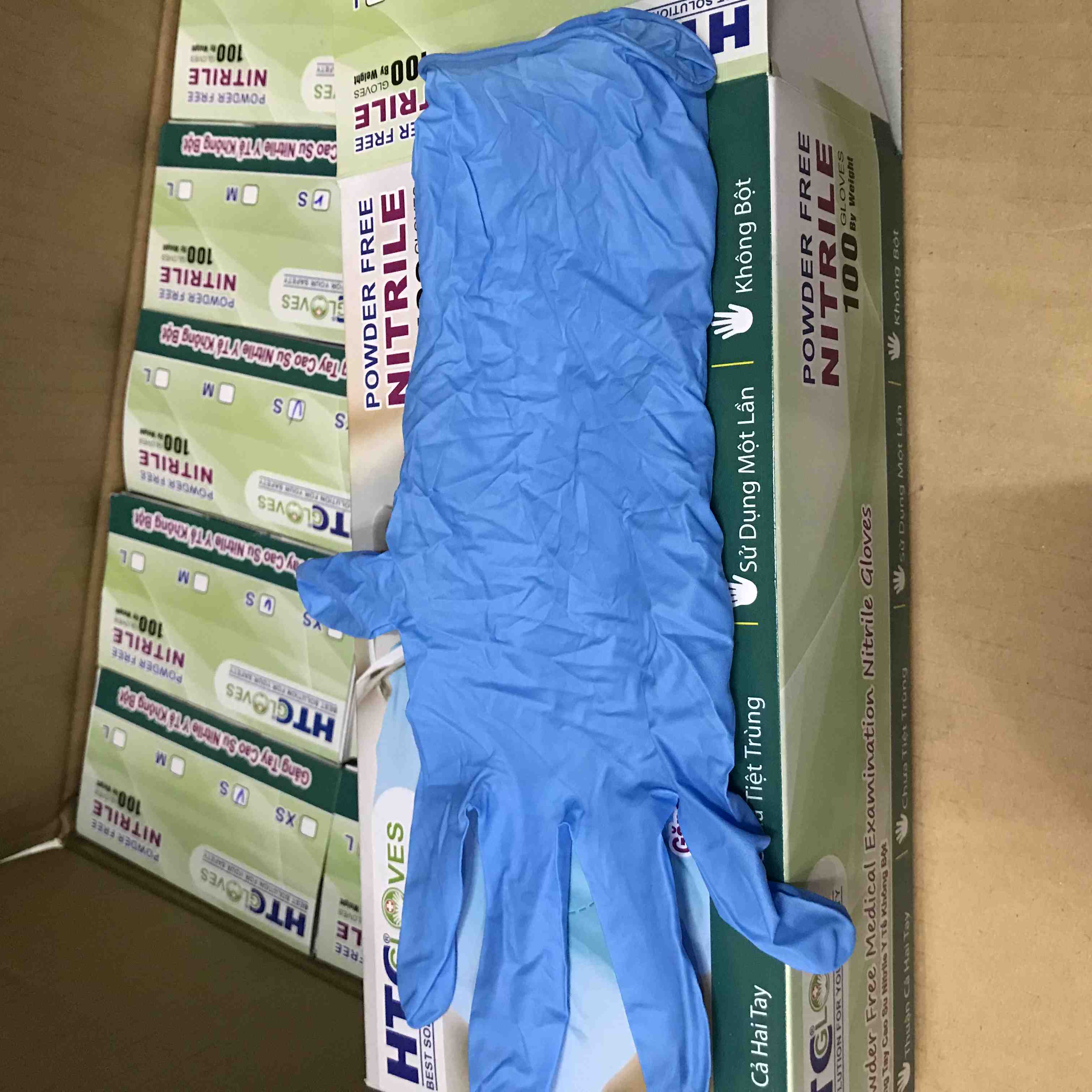 Găng tay màu cho spa