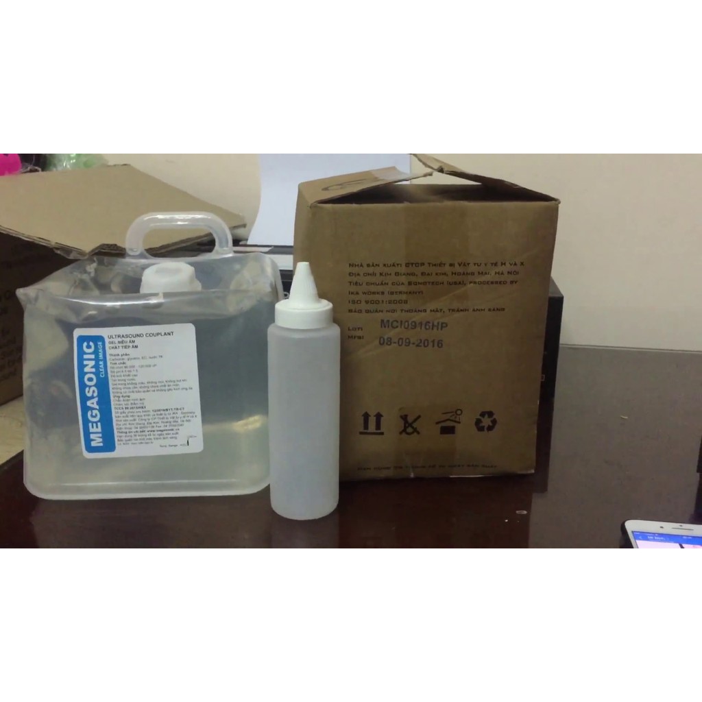 Gel siêu âm, triệt lông Megasonic