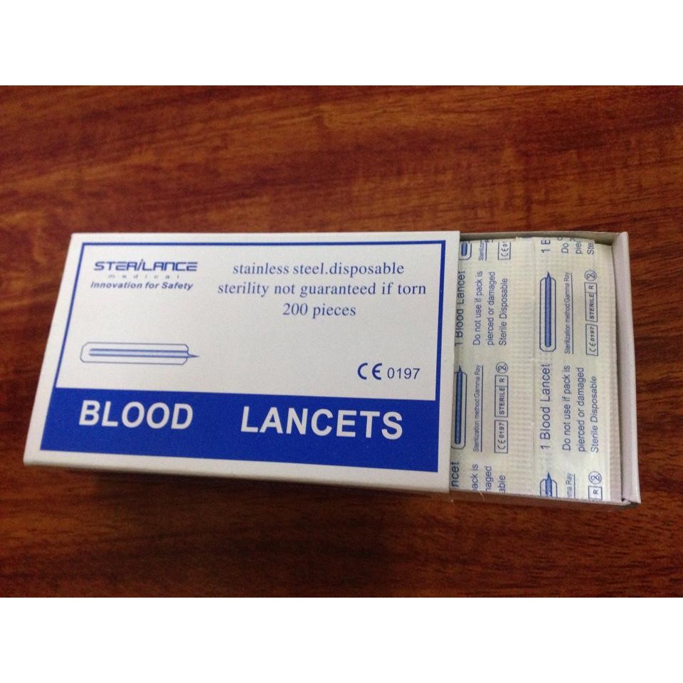 Kim nặn mụn lancet