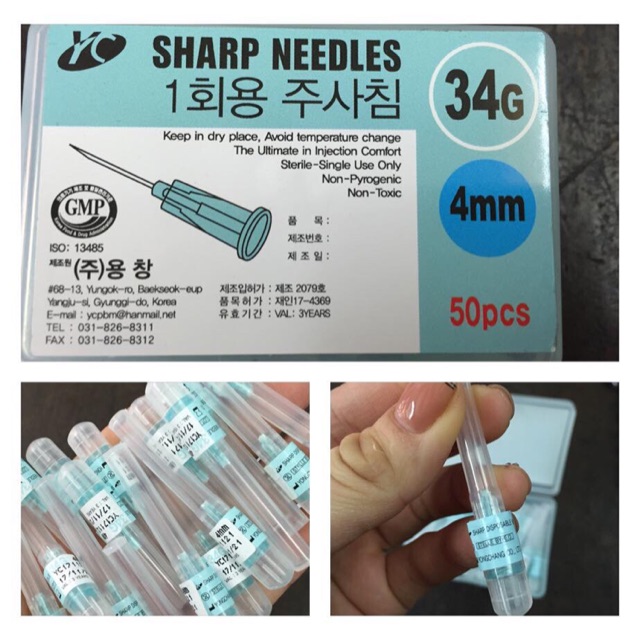 Kim tiêm siêu nhỏ Hàn Quốc