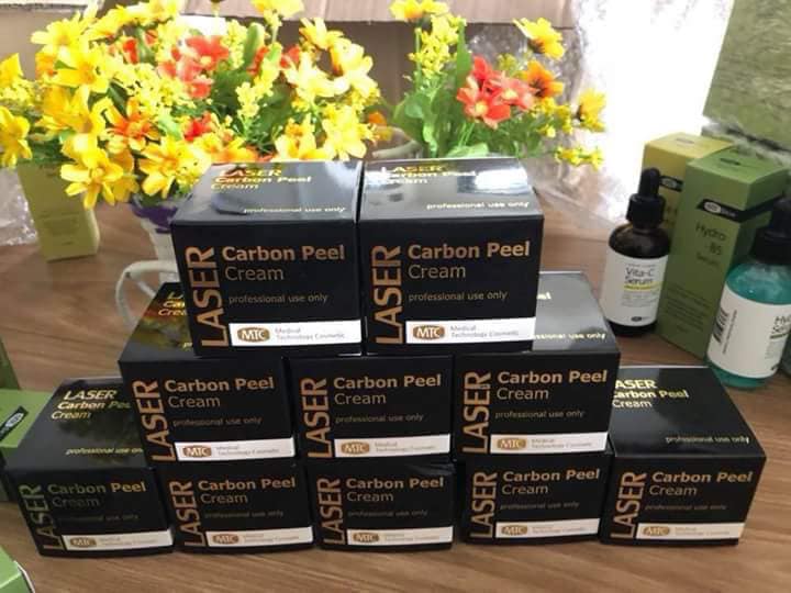 Laser carbon peel cream
