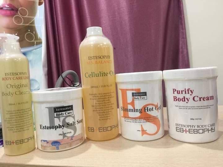 muối tắm spa estesophy