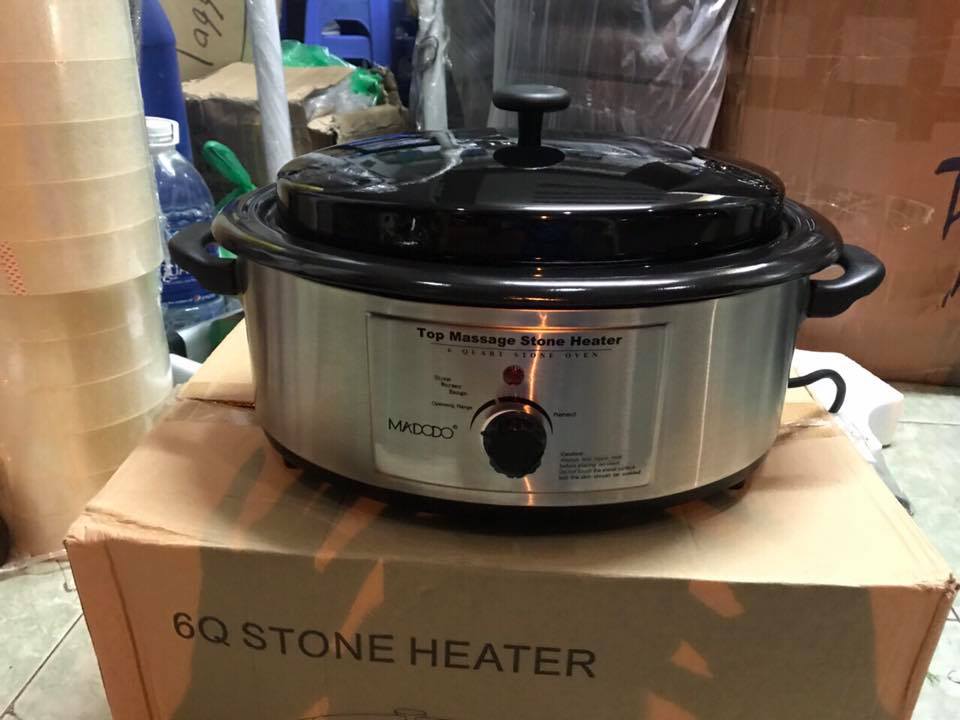 nồi hấp đá nóng massage